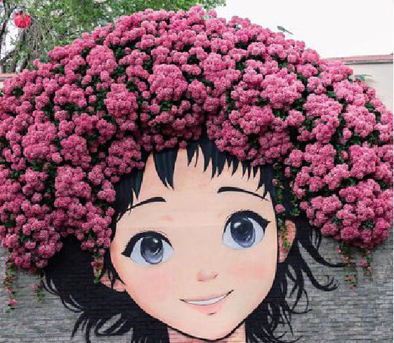 新密墙体彩绘-网红墙打卡