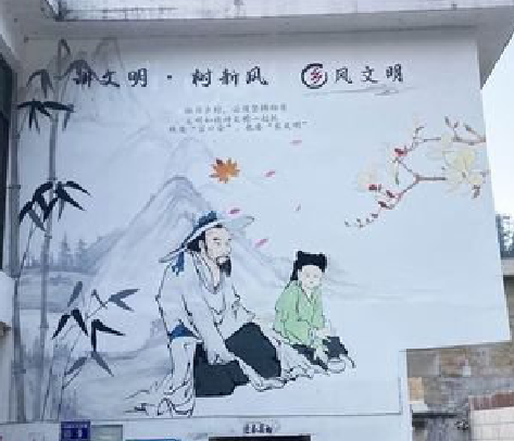 新密分享几个墙绘保养知识。