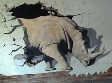 新密在墙绘中,如何绘制3D效果?