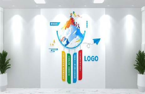 新密公司企业形象墙的工艺材料有哪些？